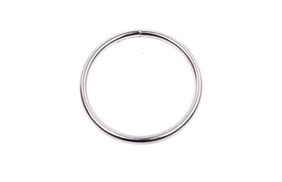 кольцо металл 40х3 мм цв никель (уп 100шт) купить по 8.5 - в интернет - магазине Веллтекс | Владимир
.