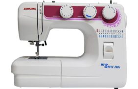 бытовая швейная машина janome my style 280s купить по доступной цене - в интернет-магазине Веллтекс | Владимир

