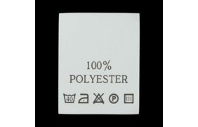 с102пб 100%polyester - составник - белый (уп 200 шт.) купить по цене 150 руб - в интернет-магазине Веллтекс | Владимир
