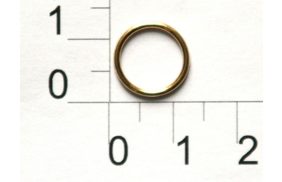 кольцо металл d=10мм 1000н золото (упаковка 1000 штук) купить по 2151.42 - в интернет - магазине Веллтекс | Владимир
.