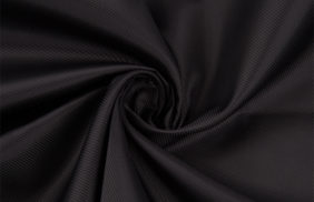 ткань подкладочная твил 67гр/м2, 100пэ, 150см, черный,s580, (50м) ks купить в Владимире.